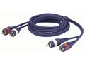Produktbild: 2 RCA connector to 2 RCA connector 6m