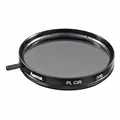 Produktbild: Hama Polarisations-Filter, 4-fache AR Vergütung, zirkularer Polfilter, für 55 mm Foto-Kameraobjektive