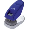 Produktbild: Plus-Japan Heftgerät 31260 SL-112A, Heftleistung 10 Blatt, klammerlos, blau