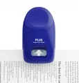 Produktbild: PLUS JAPAN Heftgerät Hefter Tacker SL-112A klammerlos, blau