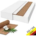 Produktbild: Matratze Kaltschaum H4 / H3 Kokos Premium 120x180 10cm