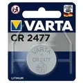 Produktbild: Varta Cr 2477 Lithium-Knopfzellenbatterie, 3 V, 1 Stück, Silber, 13 G