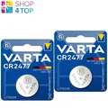 Produktbild: 2 VARTA CR2477 Lithium Knopfzelle batteries 3V No Mercury 2033 Indonesia 1BL Neu