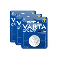 Produktbild: 3x VARTA CR2477 3V Lithium Batterie Knopfzelle 3 Volt ø24,5x7,7mm CR 2477