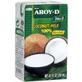 Produktbild: Aroy-D Kokosnussmilch – Kokosmilch zum Kochen und Backen – Ideal für Desserts, Suppen, Smoothies und Cocktails – 1 x 250 ml
