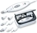 Produktbild: Beurer MP 41 Maniküre-/ Pediküreset, elektrische Nagelfeile mit 7 Aufsätzen