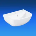 Produktbild: Grohe Bau Keramik Wand Handwaschbecken 45 cm Waschbecken mit Überlauf Hahnloch