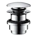 Produktbild: hansgrohe Ablaufgarnitur Push-op, f WT- und Bidetmischer, chrom