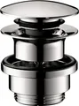 Produktbild: hansgrohe Ablaufgarnitur Push Open, 50100000, Farbe: Chrom