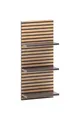 Produktbild: Schildmeyer Regal Katta 158592, anthrazit/Akustikpaneel Optik, 30,3 x 17,5 x 70,2 cm