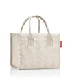 Produktbild: Reisenthel DAILY SHOPPER XS Handtasche Einkaufstasche Sandgrau Teddystoff 4 L