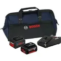 Produktbild: Bosch Starter-Set 18V / 1x 4,0 Ah Akku + 1x 5,5 Ah ProCORE18V Akku + Ladegerät GAL 18V-40 in Handwerkertasche