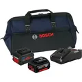 Produktbild: Bosch - Starter-set 18v / 1x 4,0 Ah Akku + 1x 5,5 Ah Procore18v Akku + Ladegerät Gal 18v-40 In Handwerkertasche