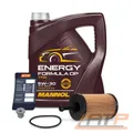 Produktbild: ÖLFILTER +4l 5W-40 FÜR CITROEN BERLINGO C2 C3 SAXO XSARA PEUGEOT 106 206 306 307