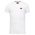 Produktbild: PME Legend Herren Rundhals T-Shirt Cold DYE Regular Fit Schwarz Weiss Grün Blau, Größe:5XL, Farbe:Bright White 7003