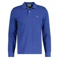 Produktbild: GANT Herren REG Shield LS Pique Rugger Polohemd, Rich Blue, 56