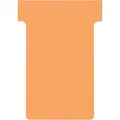 Produktbild: Franken T-Karten TK105, Größe 1, orange, Breite 17mm, Höhe 47mm, 100 Stück