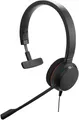 Produktbild: Jabra Evolve 20 UC Mono Headset für VoIP Softphone - schwarz - einseitig