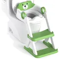 Produktbild: Toilettenleiter Kinder 2in1 Treppen Sitz Rutschfest Grün