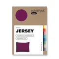 Produktbild: Schlafgut Easy Jersey Kissenbezug 40x60 cm Purple Deep mit 100% Baumwolle, superweicher & atmungsaktiver Kopfkissenbezug