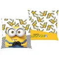 Produktbild: Klaus Herding GmbH Banana Bob | Minions | 40 x 40 cm | Kinder Deko-Kissen | Kuschelkissen