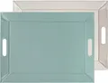 Produktbild: freeform Tablett DUO, 2-farbiges Wendetablett, Tablett und Tisch-Set in einem, wendbar, Kunstleder, (1-tlg), mit Doppelfunktion, pflegeleicht und kann platzsparend verstaut werden