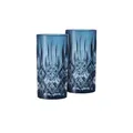 Produktbild: Nachtmann Longdrinkgläser 2er Set Noblesse ¦ blau ¦ Glas ¦ Maße (cm): B: 7,8 H: 15,9 T: 16.3