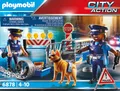 Produktbild: Playmobil® Polizei-Straßensperre (6878), My Action Heroes Konstruktions-Spielset, (48 St), Made in Germany