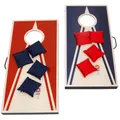 Produktbild: ® Cornhole Spiel Outdoor | Faltbares Sackloch Spiel mit 2 Boards  8 Wurfsäckc...