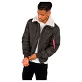 Produktbild: ALPHA INDUSTRIES Herren B15-3 TT Bomberjacke, Black Olive, L