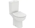 Produktbild: Ideal Standard WC-Kombination Set Eurovit Tiefspüler ohne Spülrand weiß glänzend