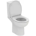 Produktbild: Ideal Standard Eurovit Standtiefspül-WC Paket RimLS+, WC-Sitz, Spülkasten, Weiß,
