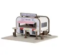Produktbild: Vollmer Modelleisenbahn-Gebäude H0 Imbiss-Stand 45135