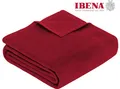 Produktbild: Wohndecke Luxus, IBENA, verschiedene Größen, unifarbenes Design, Kuscheldecke, Made in Europe