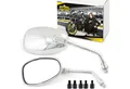 Produktbild: Area1 Motorradspiegel Motorradspiegel Set (E-geprüft, inkl. 5 Adapter)