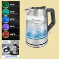 Produktbild: Proficook PC-WKS1190G Glas-Wasserkocher 1,7L - 2200W - LED Beleuchtung 5-farbig