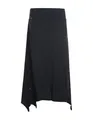 Produktbild: Vishes Alternative Bekleidung - Damen A-Linie Rock Baumwolle Vintage mit elastischem Bund und Taschen schwarz 44