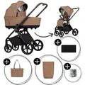 Produktbild: Venicci Claro 2in1 Kombikinderwagen inkl. Gratis Babyschalenadapter, Venicci: Caramel