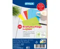 Produktbild: Briefumschläge, C6, farbig, 20 Stück Briefumschlag, Briefhülle Couvert