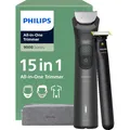 Produktbild: Philips Multigroom Series 9000, 15-in-One Beard Trimmer and Hair Clipper with OneBlade, 2x Original Blades for Face, Head and Body, 27 Length Settings (0.2-20 mm) (Model MG9531/15)