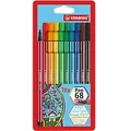 Produktbild: STABILO Pen 68 Faserschreiber 1 mm Mittel Farbig sortiert 10 Stück