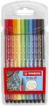 Produktbild: STABILO Fasermaler Pen 68 Etui mit 10 Farben Stabilo® 6810/PL Faserschreiber