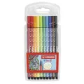 Produktbild: Premium-Filzstift - STABILO Pen 68 - 10er Pack - mit 10 verschiedenen Farben