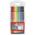 Produktbild: 10er Multipack STABILO Fasermaler Pen 68 6810/PL Verschiedenfarbig sortiert 1 mm