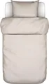 Produktbild: Marc O' Polo Satin-Bettwäsche-Garnitur Loke Farbe Oatmeal Größe 135x200+80x80