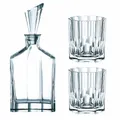 Produktbild: Nachtmann Aspen Whiskyset 3tlg. Karaffe Dekanter Whiskykaraffe Whiskyglas Set