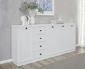 Produktbild: trendteam Sideboard Sideboard Kommode Baxter 195 cm, Landhausstil, weiß