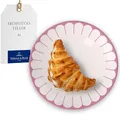 Produktbild: Villeroy & Boch - Fleur cassis Frühstücksteller pink, Spülmaschinenfest, Mikrowellensicher, Dessertteller, Kleiner Teller für Frühstück, Desserts & Snacks, Kuchenteller, Premium Porzellan