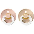 Produktbild: BIBS Colour Natural Rubber Size 3: 18+ months Schnuller Blush Night / Vanilla Night 2 St.