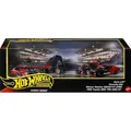 Produktbild: Hot Wheels Premium Collector ADVAN Racing Display-Sets, 3 Autos & 1 Transporter